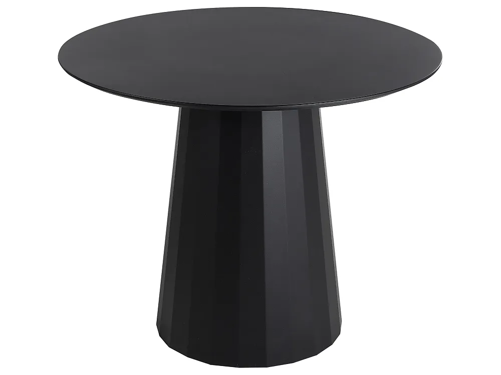 Esstisch PLATO Schwarz 100 cm 100 cm Metall