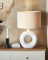 Ceramic Table Lamp White VENTA_833940