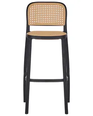 Set di 4 sedie alte PLOSE Materiale sintetico Beige_935419