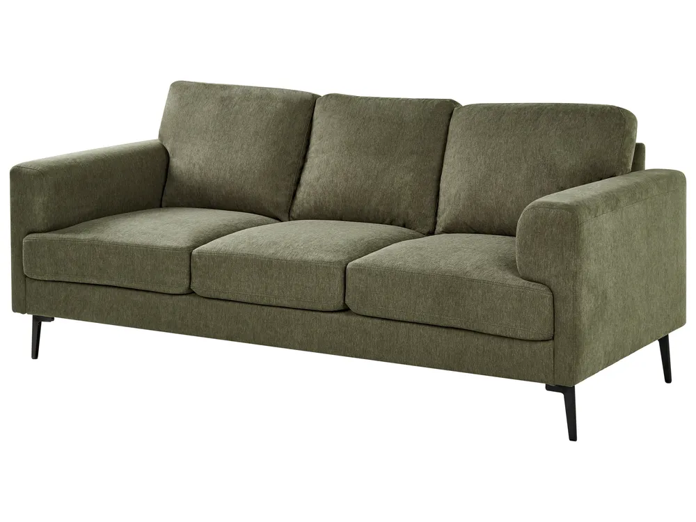 Set da salotto 7 posti LOUSTO Tessuto Verde_1043834