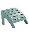 Garden Footstool ADIRONDACK Turquoise