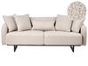 Sofa dla 3 osób SVANEK Boucle Beżowy