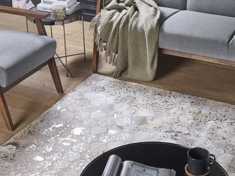 Tapis BOZKOY Argenté 140 x 200 cm