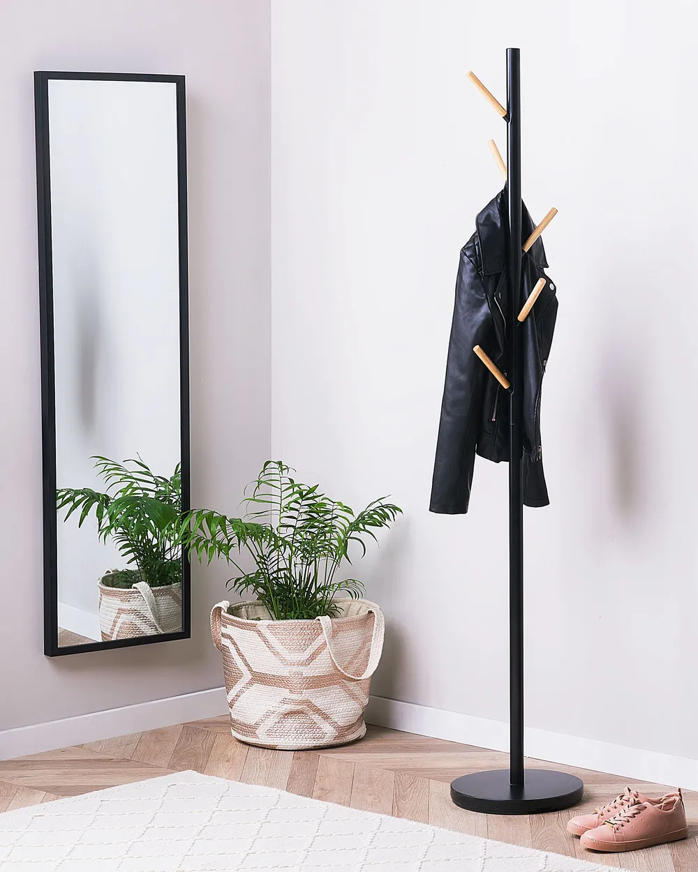 Coat Stand ALBIN Black