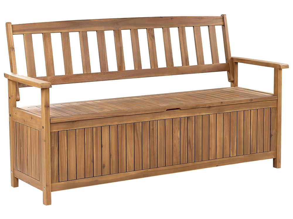 Outdoor bench with drawers discount