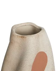 Wazon na kwiaty BATOIDEA 25 cm Kamionka Jasnobeżowy_935184