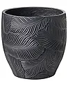 Plant Pot BAIYUN 42 cm Black