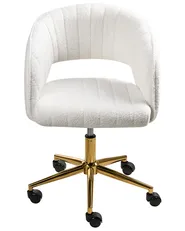 Desk Chair KATONAH Boucle Off-White_1016663