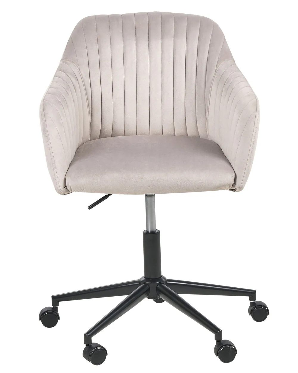 Desk Chair VENICE Velvet Taupe_868462