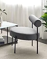 Armchair ALPHA Velvet Grey