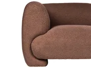 Modular Living Room Set 4 Seater MJALBI Boucle Brown_1075396
