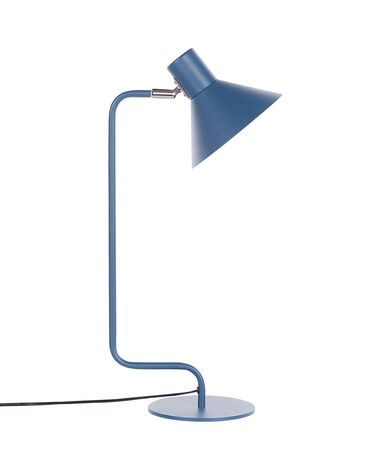 Metal Desk Lamp Blue RIMAVA