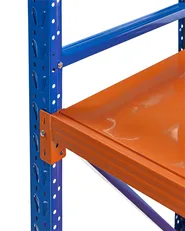Regał magazynowy FIUGGI 150 cm 200 cm Metal Pomarańczowy_1011185