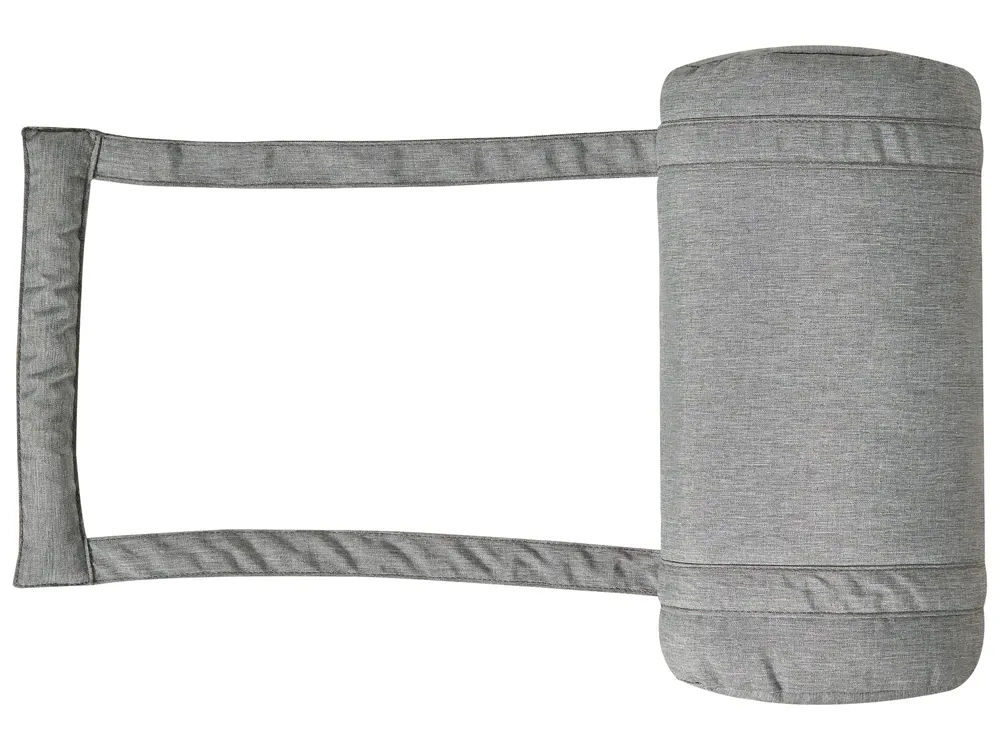 Set da pranzo da giardino 6 posti AMANTEA PREMIUM Legno d'acacia Grigio melange_1002346