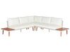 Loungeset 5-zits acaciahout off-white CORATO_920246