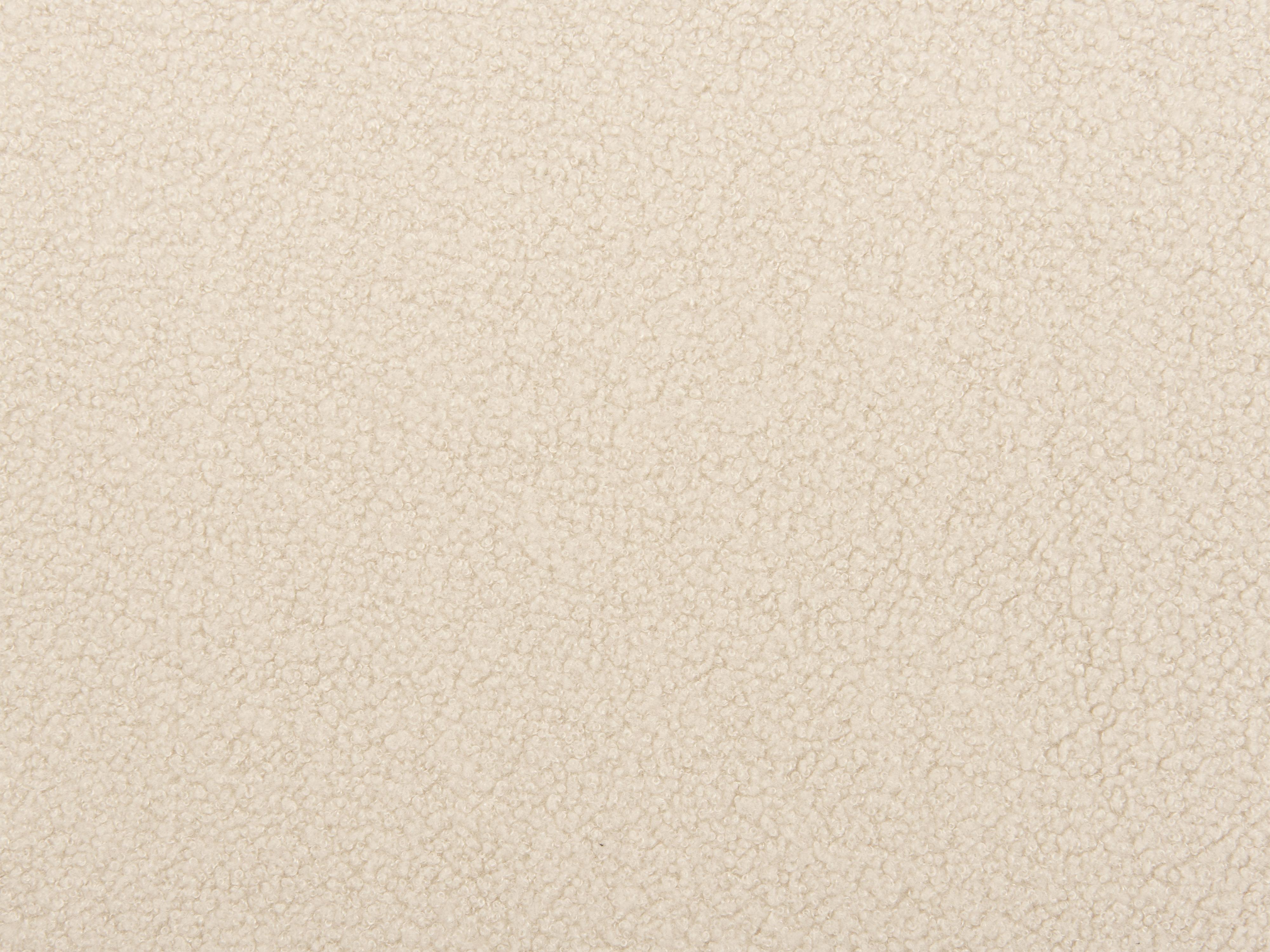 Lit avec sommier Bouclé MELLE 140 x 200 cm Beige_882576