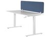 Desk Screen 160 x 40 cm Blue WALLY_800683