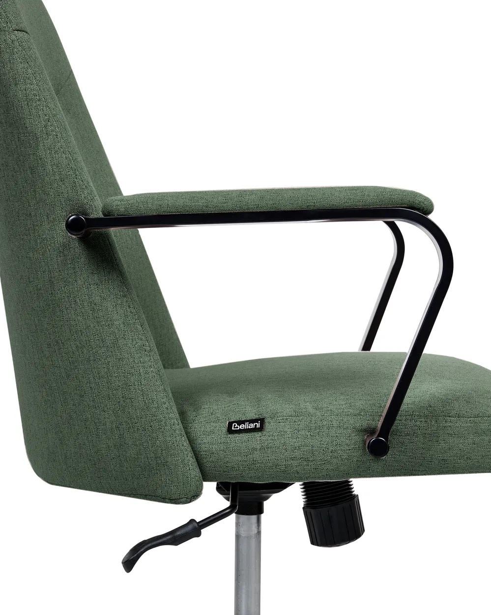 Sedia da ufficio CAROGA Tessuto Verde scuro_994539