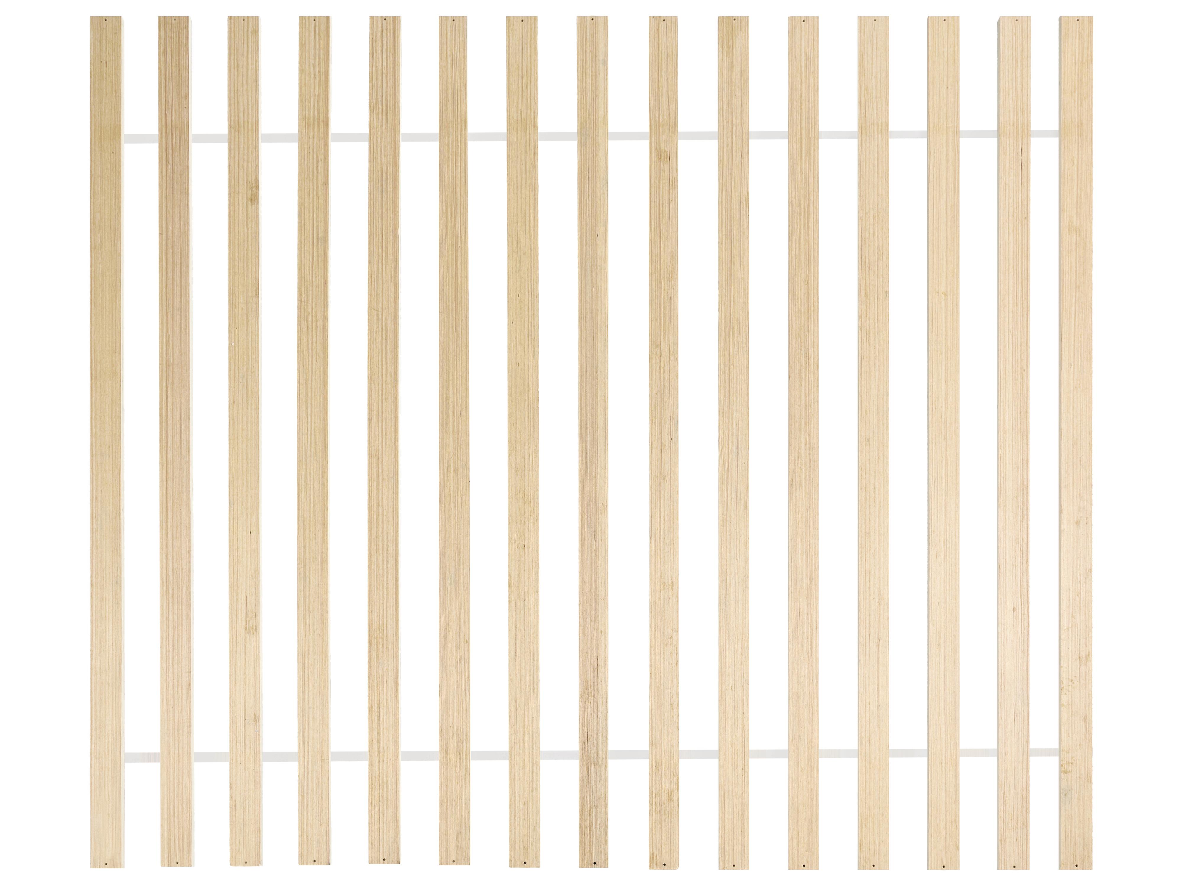 Bett mit Lattenrost Kiefernholz SALERNAS 160 x 200 cm Hellbraun_1032064