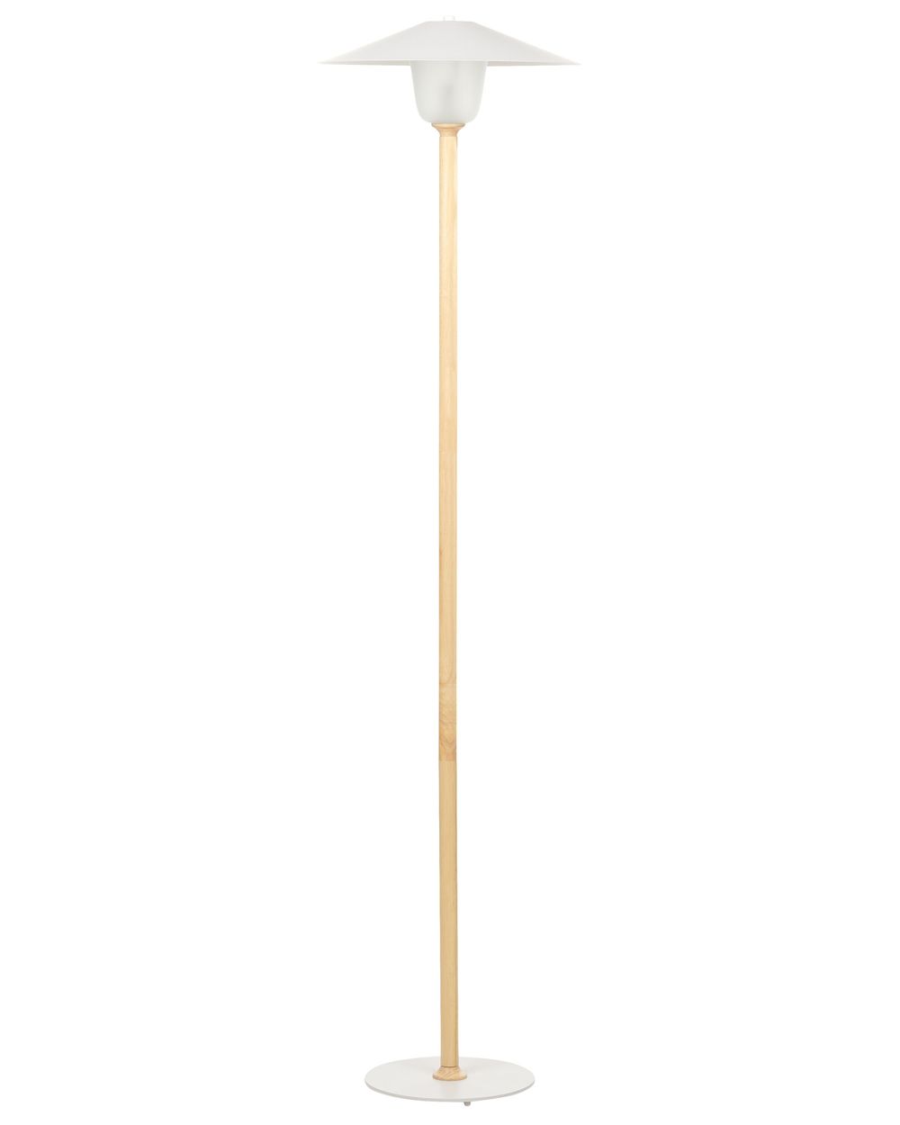 Lampa podłogowa MOPPY Drewno dębowe Biały