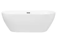 Freestanding Bathtub CARRERA 1600 x 750 mm White_798767