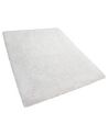 Shaggy Area Rug 200 x 300 cm White CIDE_805932