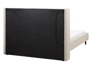 Lit avec sommier Bouclé VILLETTE 140 x 200 cm Beige_882669