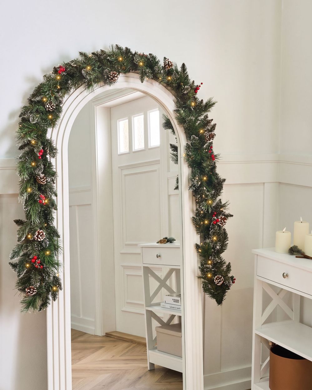 Guirlande de Noël LED WAPTA 270 cm Vert