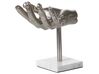 Koriste käsi alumiini hopea 19 cm MANUK_848922