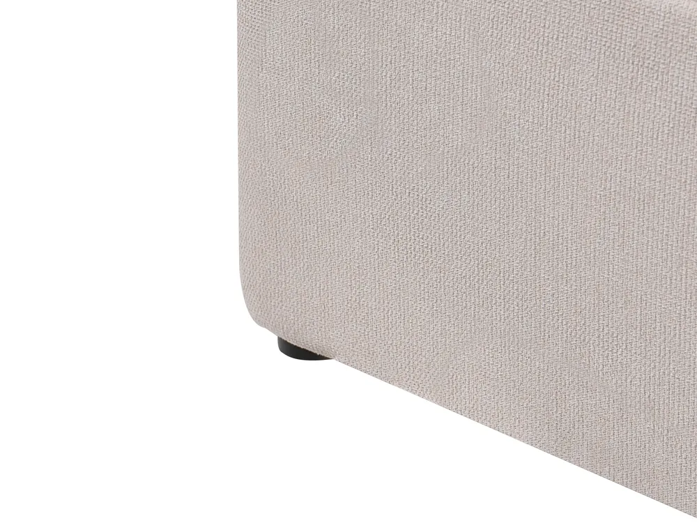 Bett mit Stauraum ARBOIS Stoff Beige 160 x 200 cm_1023170