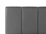 Ottoman Bed DREUX Faux Leather Dark Grey 180 x 200 cm (EU Super King)_793209
