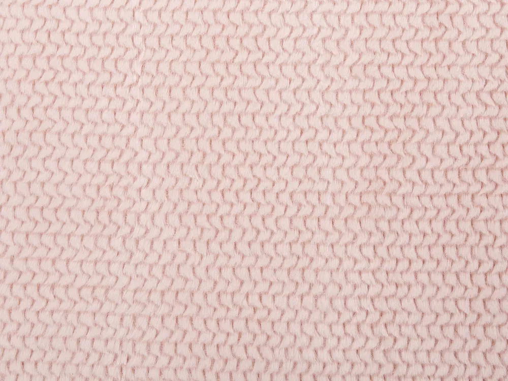 Koc BJAS 150 x 200 cm Pastelowy róż_842949