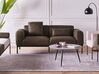 2 Seater Faux Leather Sofa Dark Brown MALMOS _930891