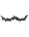 Świąteczna girlanda LED WHITEHORN 180 cm Ciemnozielony