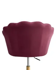 Desk Chair MONTICELLO Velvet Burgundy_1057469