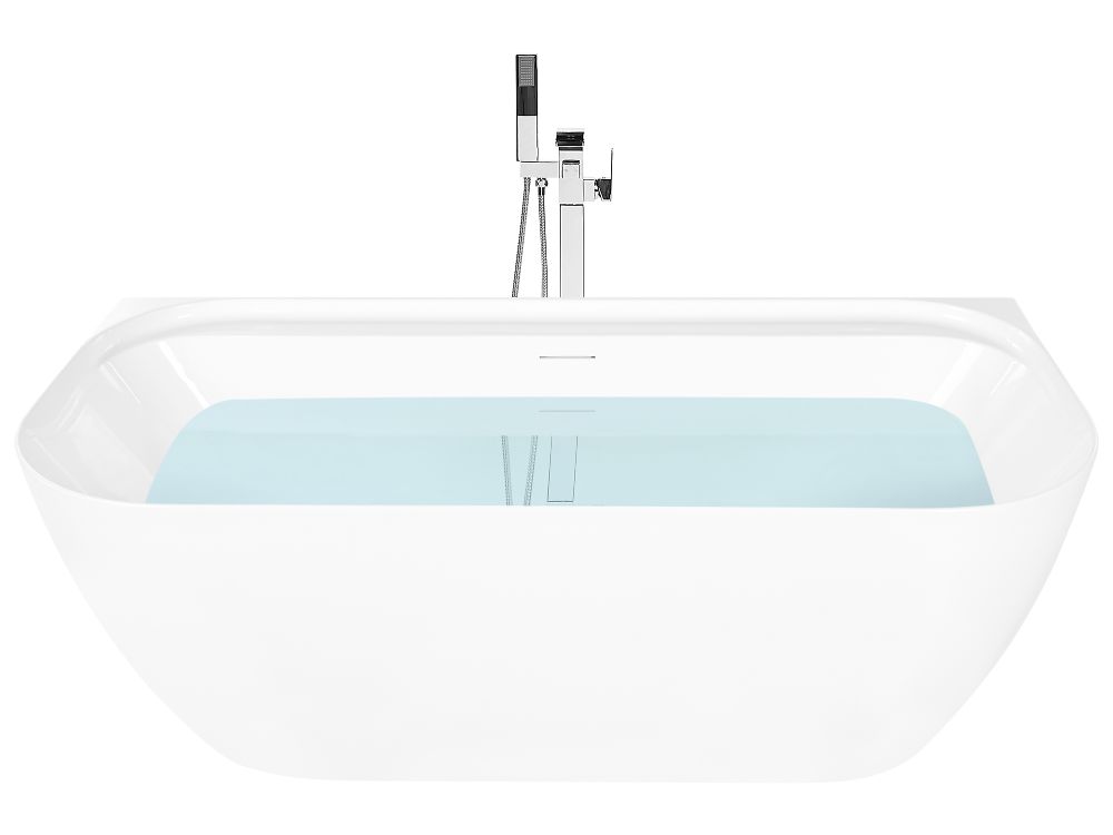 Back to Wall Bathtub TAUCA 1700 x 800 mm White