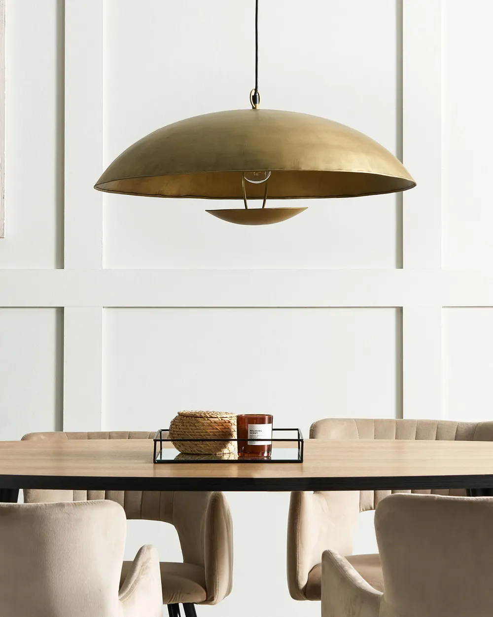 Lampadario AGRANI Metallo Oro_867805