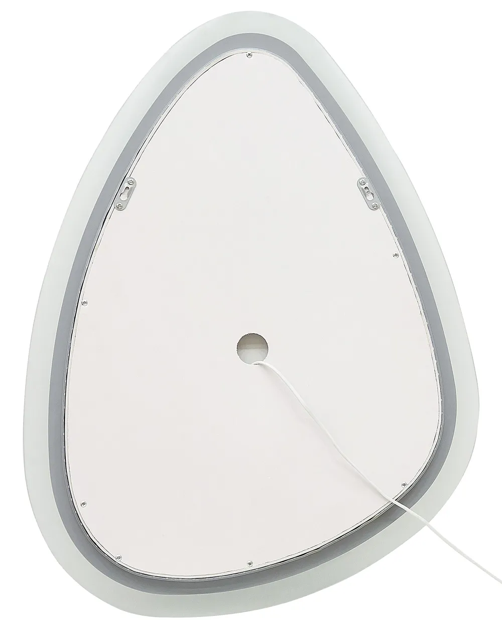 Lustro łazienkowe LED BETHUNE 58 cm 78 cm Srebrny_844402