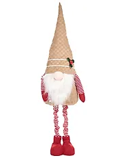 Set of 2 Christmas Decorations KLAUKKALA 60-90/100-146 cm Gnome Multicolour_1174142