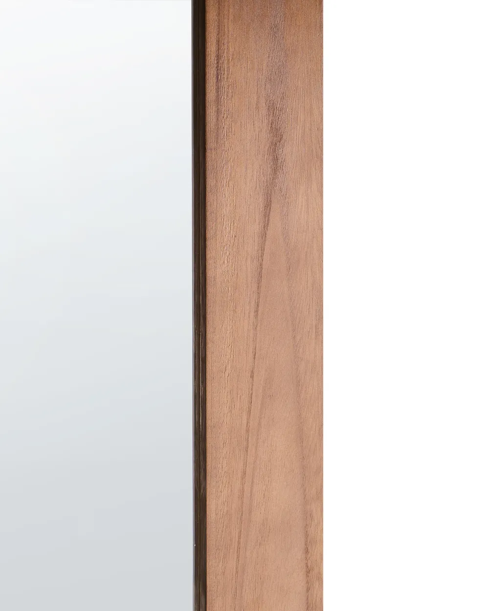 Lustro ścienne BLOSVILLE 58 cm 164 cm Drewno jodłowe Brązowy_997698