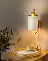 Lampa ścienna LIBERIA Metal Miedziany