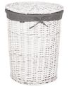 Set of 5 Willow Baskets White VAKARI_939887