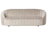 Living Room Set 6 Seater MALUNG Velvet Beige_966999