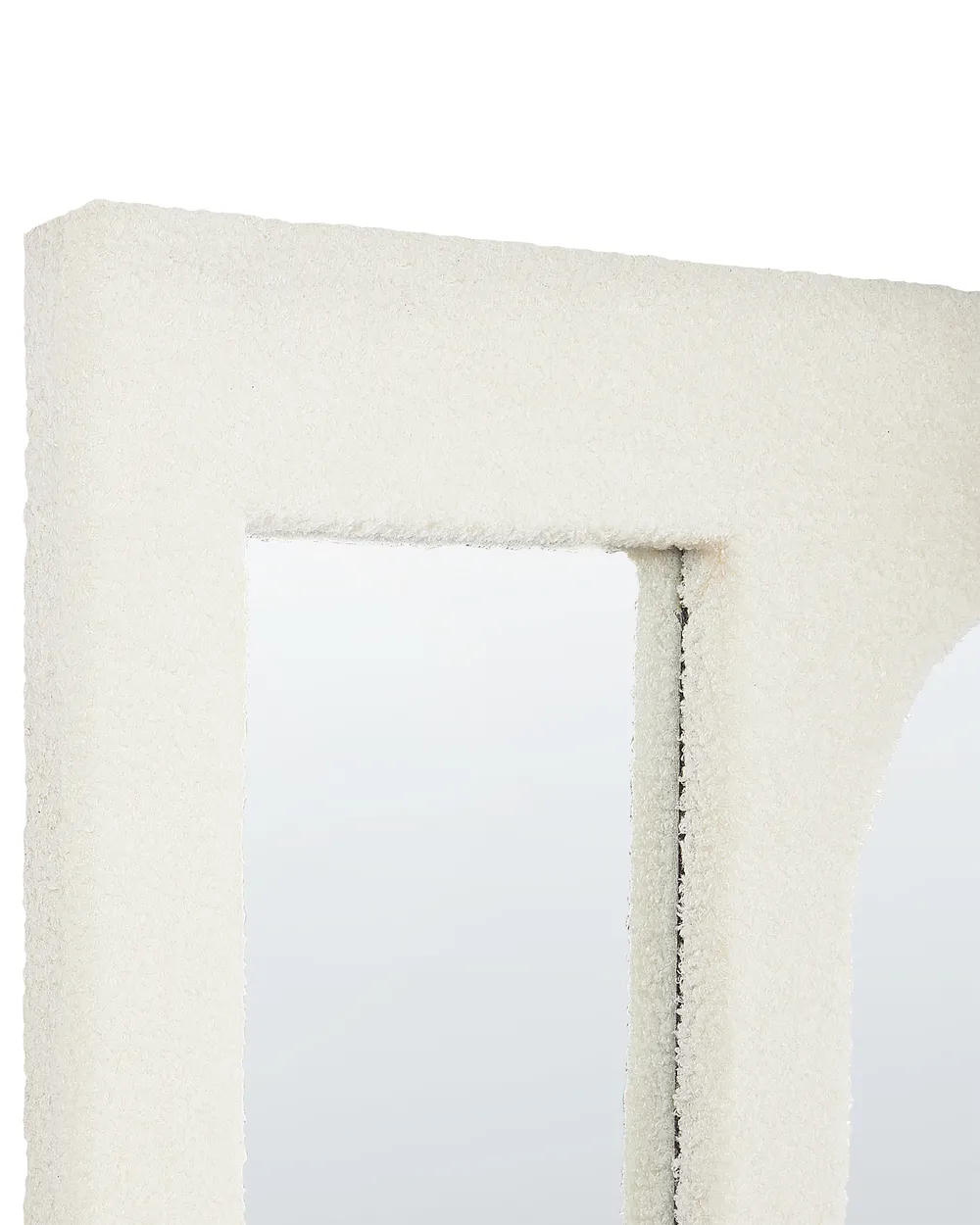 Wall Mirror MARCIGNY 70 cm 100 cm Boucle Off-White_914800