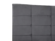 Bett mit Lattenrost Samtstoff LANNION 160 x 200 cm Dunkelgrau_759704