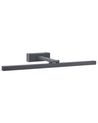 Billede og spejl LED-lys ARROS Metal Sort