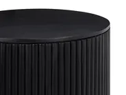 Coffee Table KIRKWOOD with Storage Mango Wood Black_906693