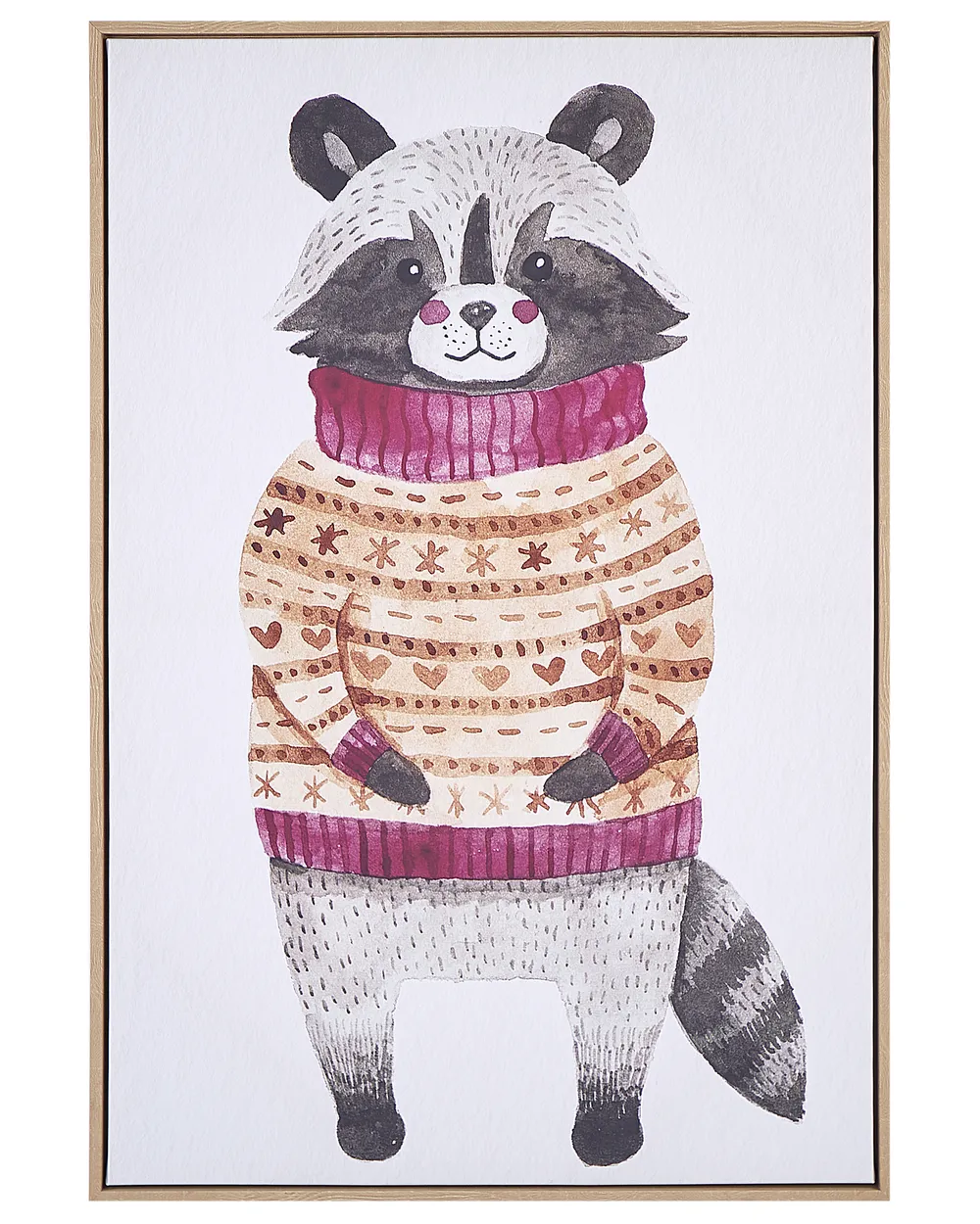 Obraz na płótnie CAMPLI 63 x 99 cm Motyw zwierzęcy Szary