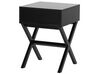Černý noční stolek se zásuvkou MONROE_723775