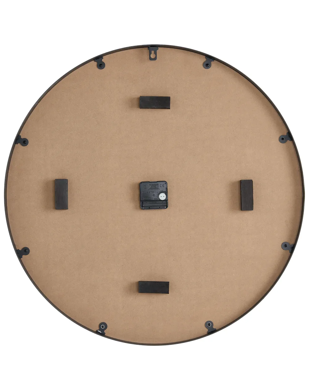 Wall Clock SAULGES 60 cm Brown_1146650